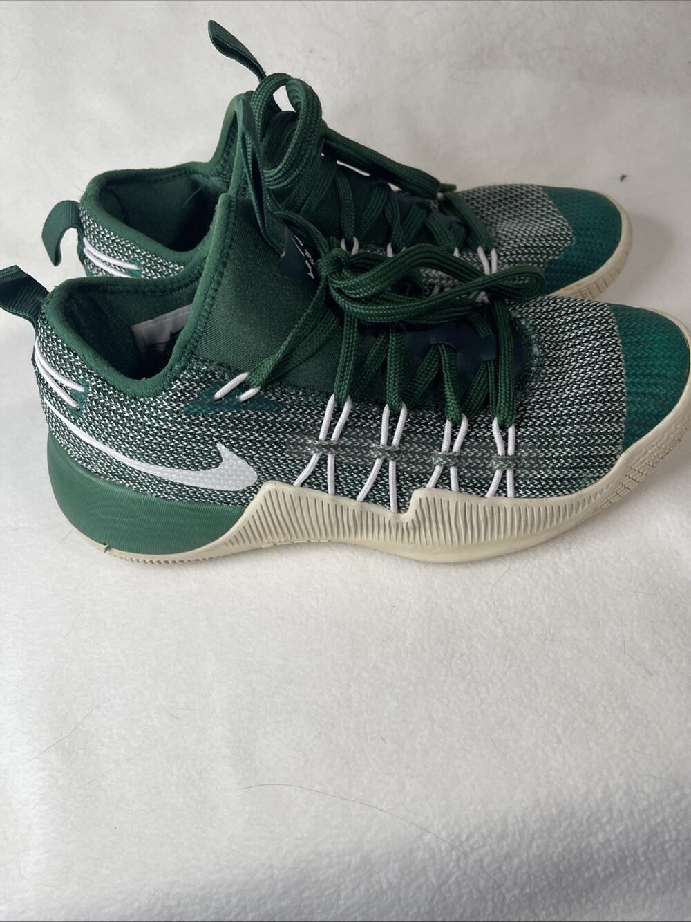 Nike Hypershift Green Silver White Women’s Size 7 M Running Shoe